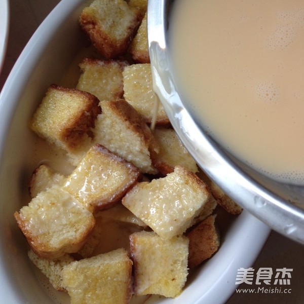 Custard Toast Pudding recipe