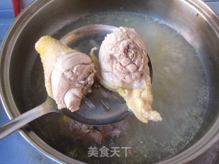 Lotus Root and Mushroom Chicken Soup recipe