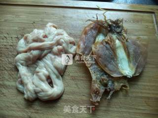 Cuttlefish Steamed Small Intestine recipe