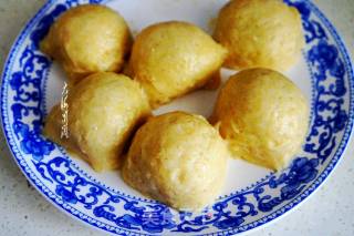 Pan Fried Sticky Bean Buns recipe