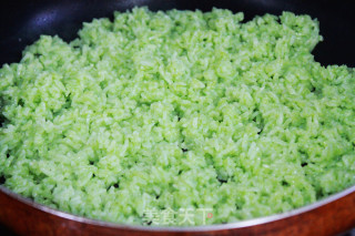Fried Rice with Shrimp and Jade recipe