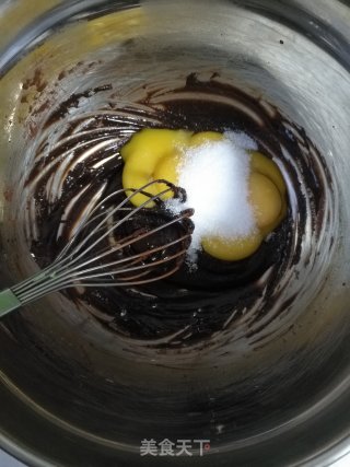 # Fourth Baking Contest and is Love to Eat Festival#chocolate Coffee Chiffon recipe