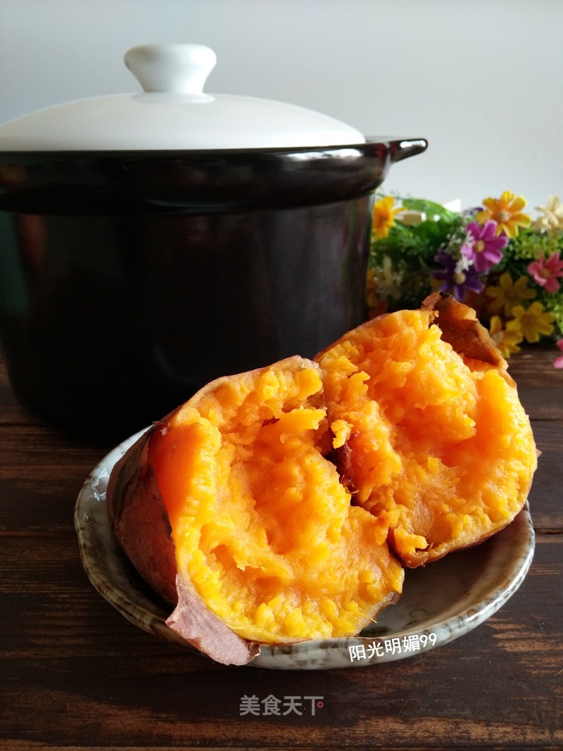 Black Le Casserole Roasted Sweet Potatoes recipe