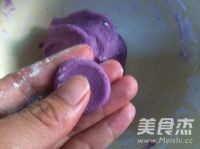 Sweet Glutinous Purple Sweet Potato Cake recipe