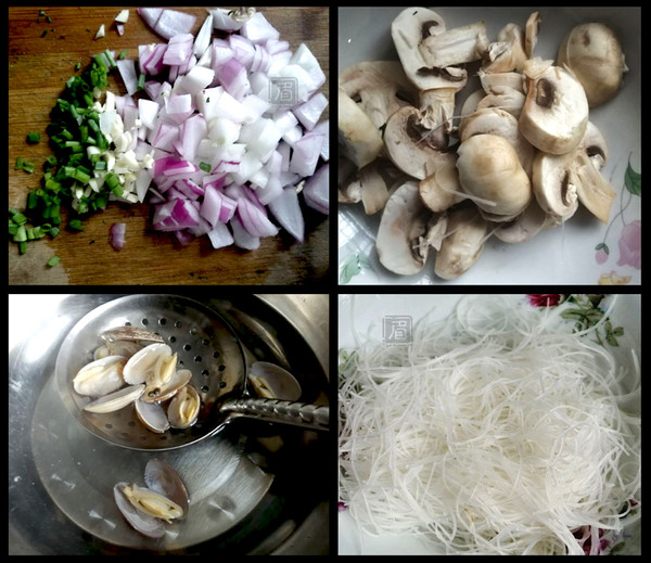 Flower Clam Vermicelli in Clay Pot recipe