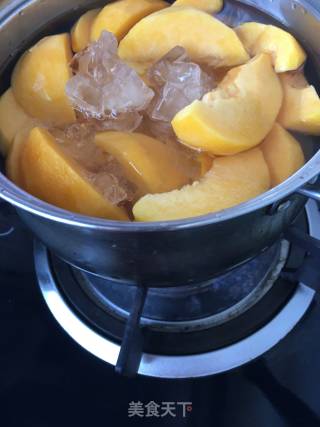 Canned Yellow Peach recipe