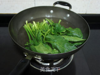 Nuts Spinach recipe