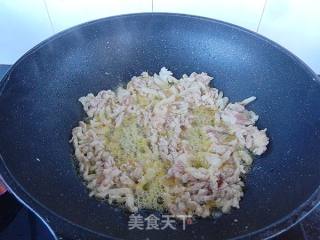 Green Pepper Shredded Pork Noodle recipe