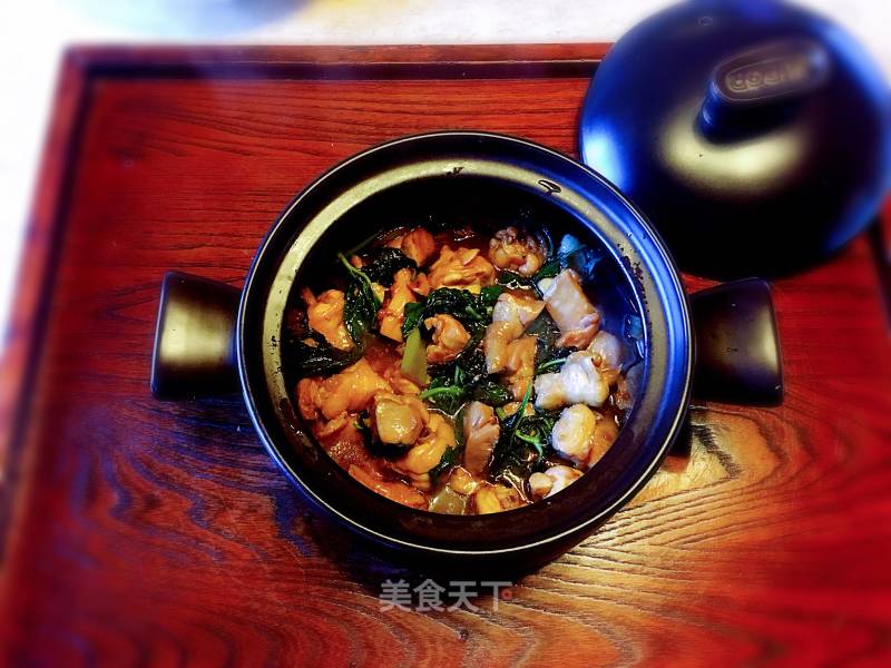 Three Cup Chicken with Basil recipe