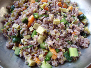 Healthy Staple Food-vegetarian Chicken Fried Rice recipe