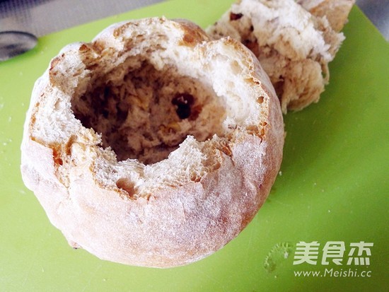 Red Beef Bread Cup recipe