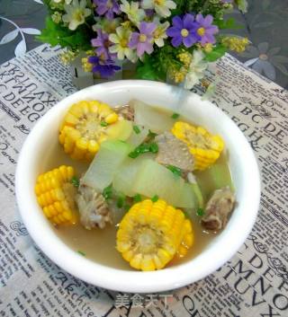 Duck Frame Winter Melon Corn Soup recipe