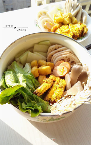 #trust之美#curry Soup Hot Pot recipe