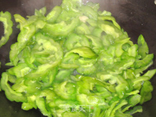 [recipe for Gift]—fried Bitter Gourd recipe