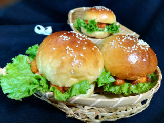 New Orleans Chicken Drumstick Burger recipe