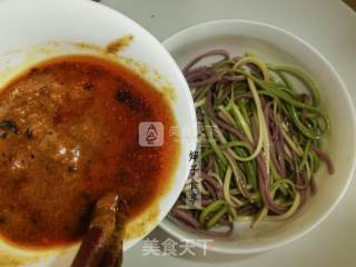 Summer Standard Cold Noodles with Sesame Sauce recipe