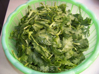 Garlic Chrysanthemum recipe
