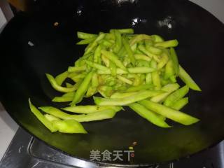 Stir-fried Eggplant Strips with Tomatoes recipe