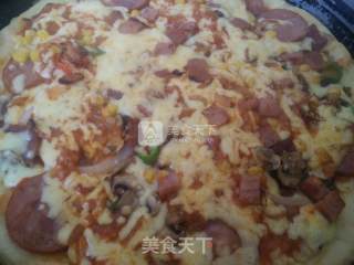 Electric Baking Pan Pizza recipe