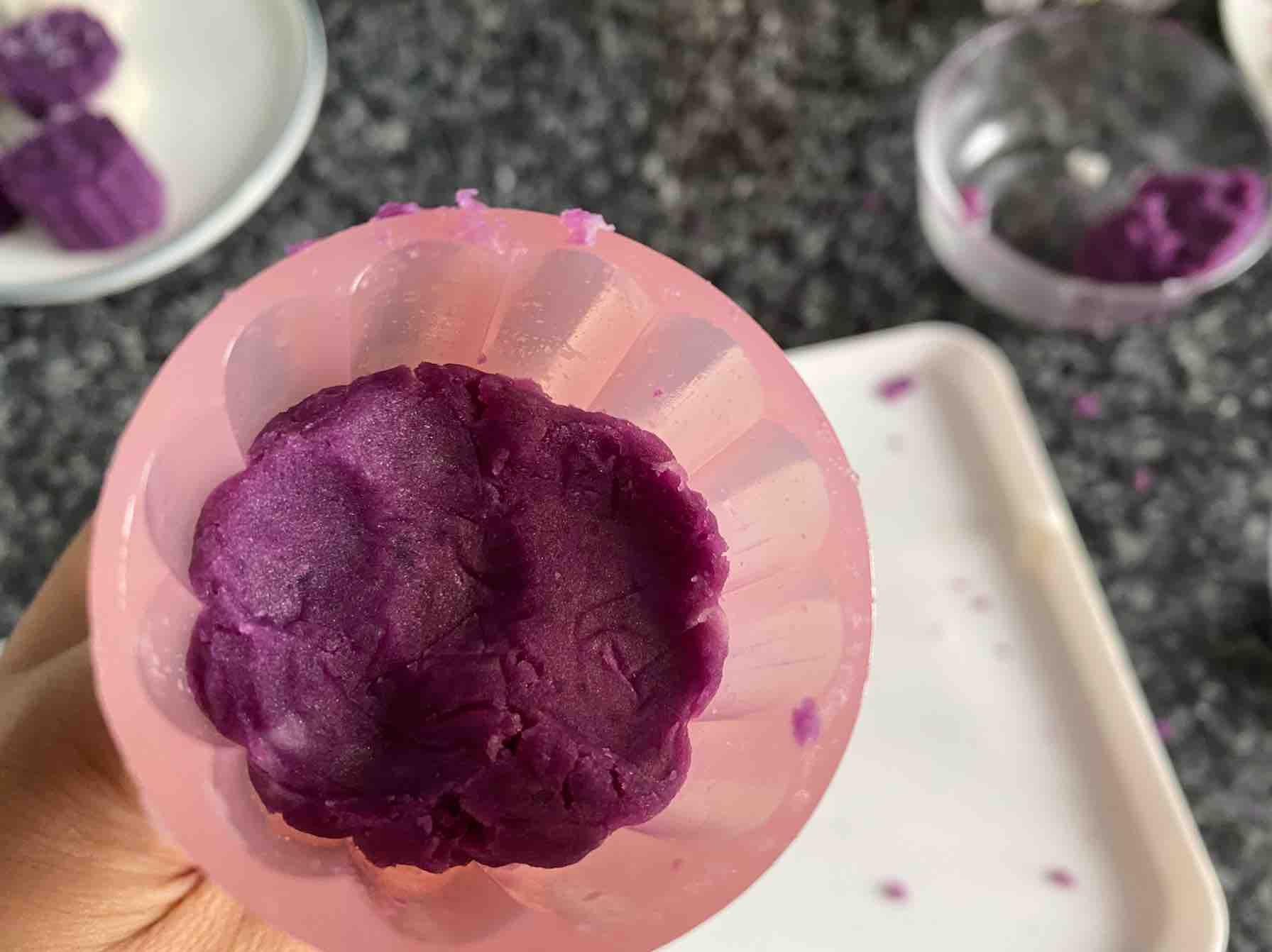 Purple Sweet Potato Cake recipe