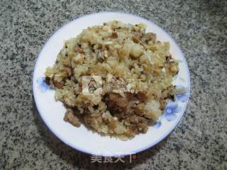 Shii Mai with Mushroom Minced Meat and Sticky Rice recipe