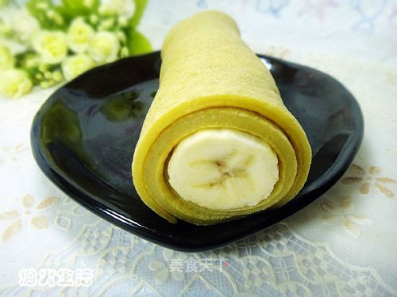 Egg Banana Roll recipe