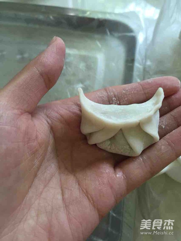 Novice Scallion Pork Steamed Dumplings recipe