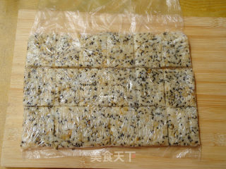 Turn Leftovers into Snacks, Sesame Rice Cakes recipe