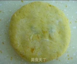 Pumpkin Sesame Glutinous Rice Cake recipe