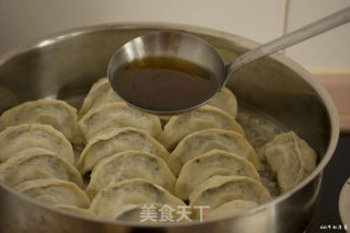 Golden, Crispy and Delicious Traditional Snack—potstickers Stuffed with Pork and Fennel recipe