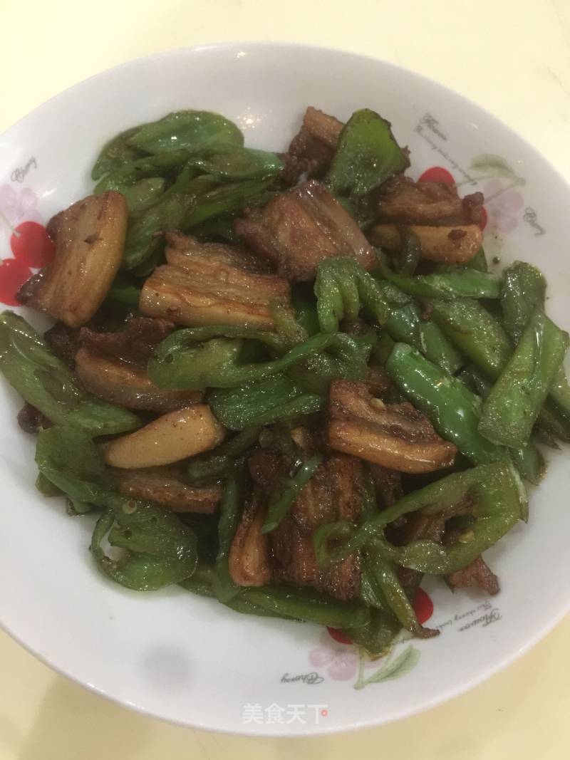 Stir-fried Pork Belly with Hot Pepper recipe