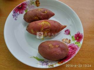 #aca烤明星大赛# Baked Sweet Potatoes with Cream Cheese recipe
