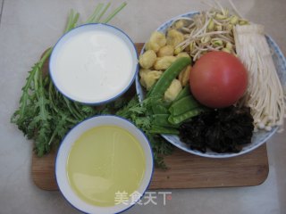 [winter Healthy Vegetables]-soy Milk Supplement Pot recipe