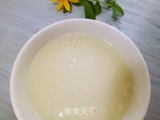 Double Rice Milk Pudding#宝宝辅食# recipe