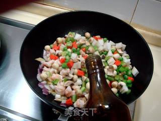 Autumn Seasonal Dish "stir-fried Shrimp with Seasonal Vegetables" recipe