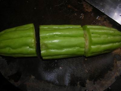 Sesame Oil Bitter Melon recipe