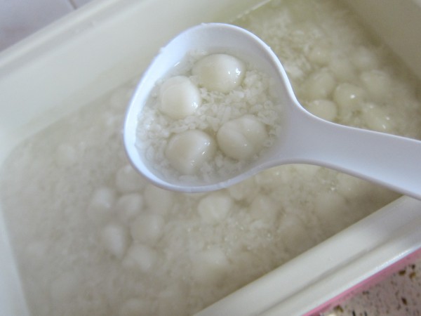 Rice Wine Glutinous Rice Balls recipe