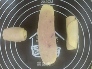 #the 4th Baking Contest Cum is Love to Eat Festival#purple Sweet Potato Pork Floss recipe