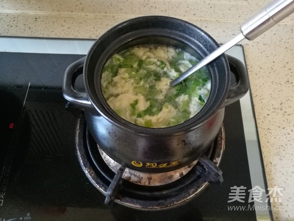 Casserole Version of Mustard Egg Drop Soup recipe