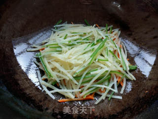 Vegetarian Stir-fried Three Silk recipe