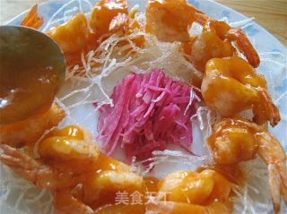 Bird's Nest Anchovy Shrimp recipe