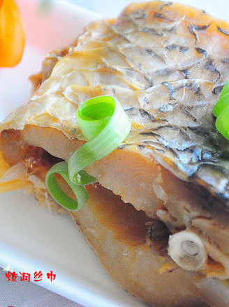 Steamed Salted Fish Rich in Vitamins recipe