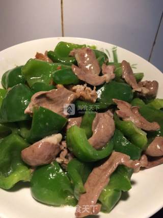 Stir-fried Pork Heart with Vegetable Pepper recipe