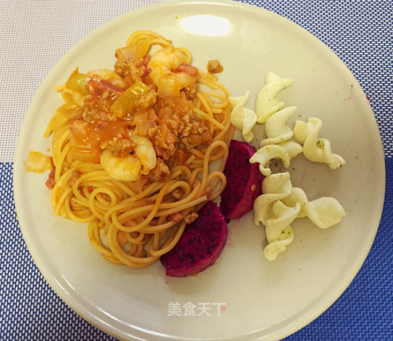 Seafood Spaghetti Bolognese