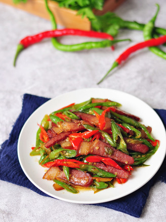 Fried Bacon with Qin Pepper