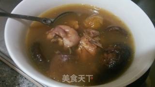 Mushroom Chestnut Chicken Soup recipe