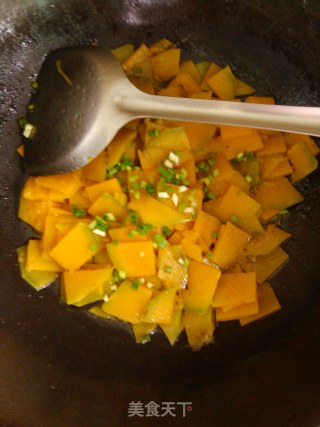 Stir-fried Pumpkin recipe