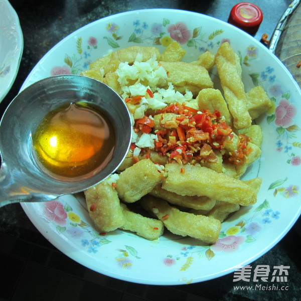 Rice Pepper Garlic Rice Tofu recipe