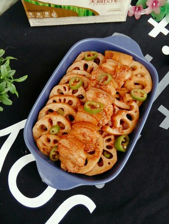 Braised Crispy Lotus Root with Southern Milk