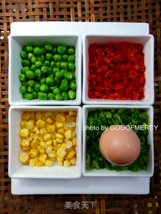 Grab Your Husband's Stomach = Pea and Corn Stewed with Eggs recipe